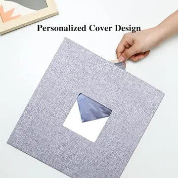 Vienrose Large Self-Adhesive Photo Album - 120 Photo Capacity