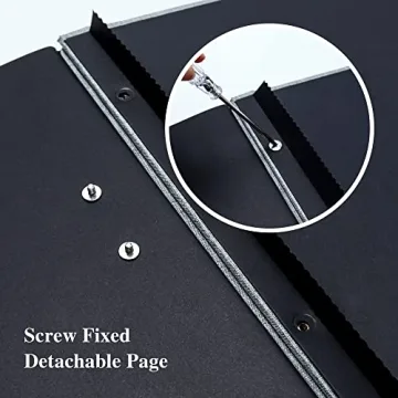 Vienrose Large Self-Adhesive Photo Album - 120 Photo Capacity