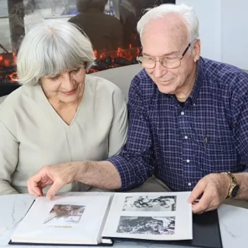 Vienrose Large Self-Adhesive Photo Album - 120 Photo Capacity