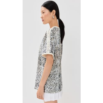 Lioness Women's Spectate Top with Leopard Fade Print