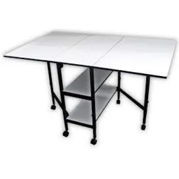 Sullivans Adjustable Height Foldable Craft Table