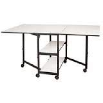 Sullivans Adjustable Height Foldable Craft Table