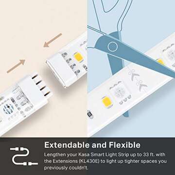 Kasa Smart LED Light Strip KL430: Millions of Colors