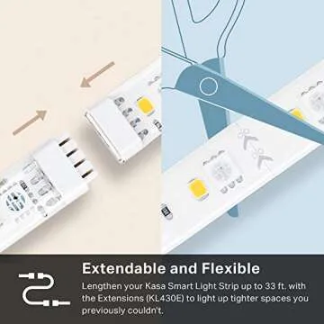 Kasa Smart LED Light Strip KL430: Millions of Colors