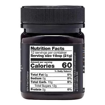 Kiva Raw Manuka Honey UMF 10+ Certified 100% Pure New Zealand Honey