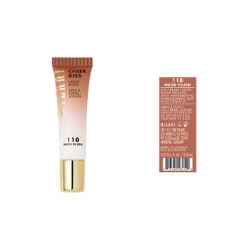 Milani Cheek Kiss Liquid Blush Makeup - Blendable & Buildable Cheek Blush, Lightweight Liquid Blusher and Cheek Color