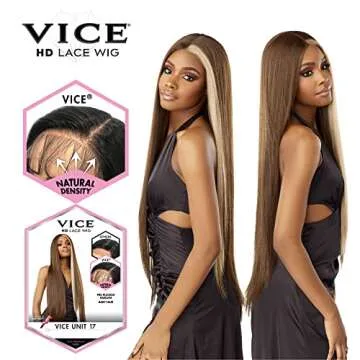 Sensationnel Vice Lace Front Wig - 5 Inch Deep Part Style