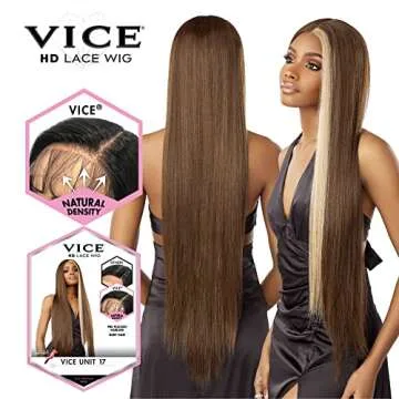 Sensationnel Vice Lace Front Wig - 5 Inch Deep Part Style