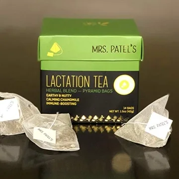 Mrs. Patel's Lactation Tea for Breastfeeding Moms - Herbal Blend