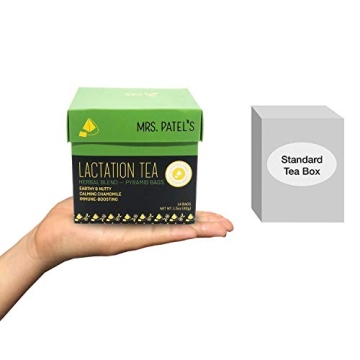 Mrs. Patel's Lactation Tea for Breastfeeding Moms - Herbal Blend