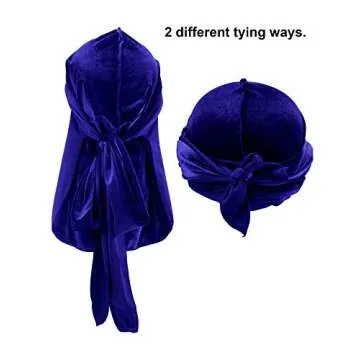 Stylish Tatuo Velvet and Silky Durags for All Occasions