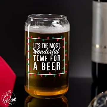 Fun Beer Can Glass for Holiday Cheers and Gifting