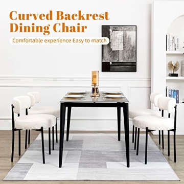 Elegant DYHOME Dining Chairs Set - Modern Comfort and Style