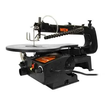 WEN 3920 16-Inch Two-Direction Variable Speed Scroll Saw with Flexible LED Light