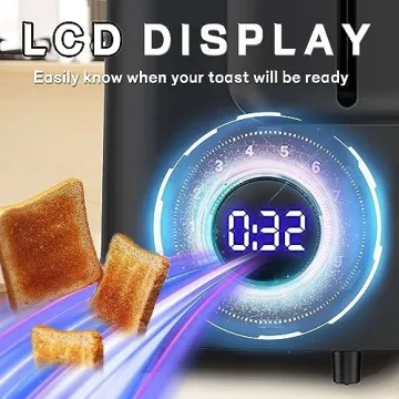 Best Rated Toaster with Digital Countdown Timer for Perfect Toast