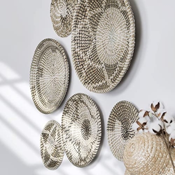 Handmade Seagrass Wall Baskets for Stylish Decor