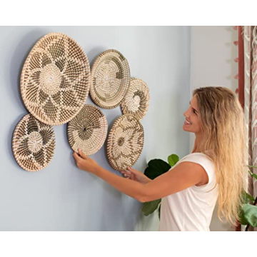 Handmade Seagrass Wall Baskets for Stylish Decor