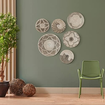 Handmade Seagrass Wall Baskets for Stylish Decor