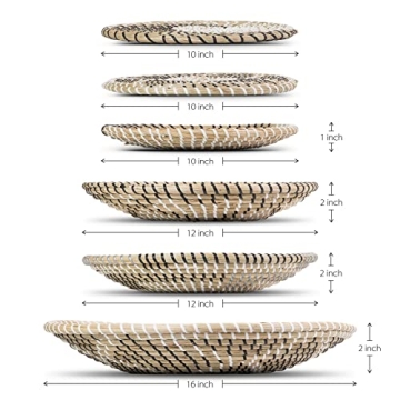 Handmade Seagrass Wall Baskets for Stylish Decor
