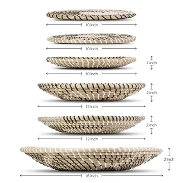 Handmade Seagrass Wall Baskets for Stylish Decor