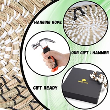 Handmade Seagrass Wall Baskets for Stylish Decor