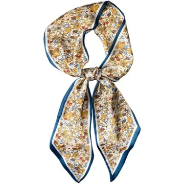 Dailyacc Hair Scarf for Women - Fashion Silky Satin Headscarf Wrap