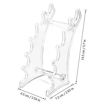 4 Piece Plastic Pen Display Stand for Organization