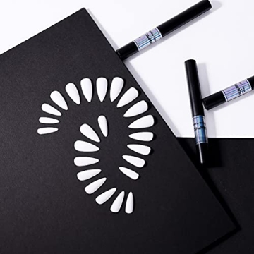 Morily 24pcs Matte Press-On Nails Chic Style