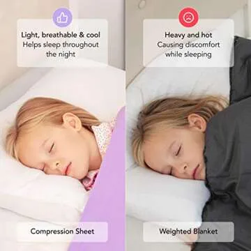 Sensory Compression Blanket | Lycra Bed Sheet for Kids & Adults | Deep Relaxing Feeling, Release Oxytocin | Helps With: SPD, Anxiety, ADHD, Autism and More | Breathable, Cool & Stretchable | Twin Size