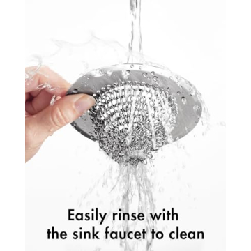 Premium Stainless Steel Sink Strainer - Easy Clean & Durable