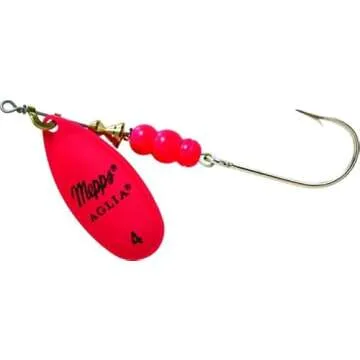 Mepps Aglia - Plain Single, Hot Pink - Ultimate Fishing Lure