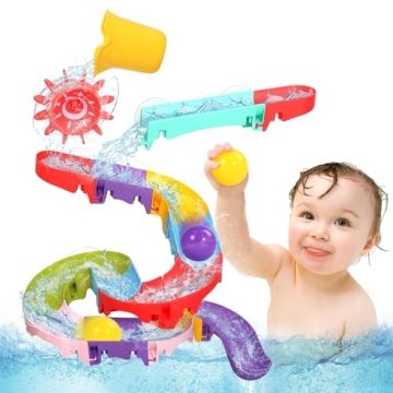 Fajiabao Toddler Bath Toys - Fun & Safe DIY Bathtub Play for Ages 1-5