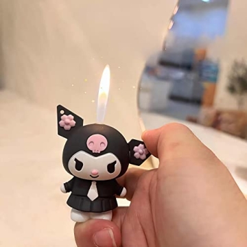 Cute Kawaii Anime Lighter Keychain for Stylish Girls
