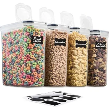 Airtight Cereal & Food Storage Container Set - 4L
