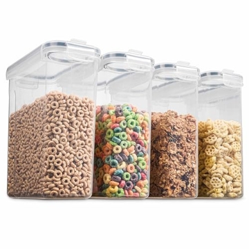 Airtight Cereal & Food Storage Container Set - 4L