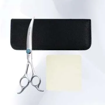 Fenice 6.5" Curved Shears for Pet Grooming - High Quality