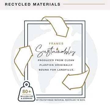 MCS 12x18 Poster Frame in Brass for Art & Photos