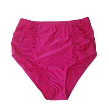 Uniarmoire Womens Plus Size High Waist Fringe Swimwear Two Piece Swimsuit