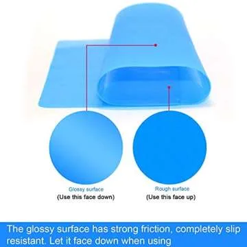 Extra Large Silicone Sheet for Crafts Jewelry Casting Molds Mat, Food Grade Silicone Placemat, Multipurpose Mat, Waterproof Nonstick Heat-Resistant