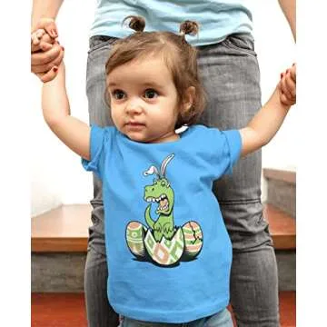 Adorable T-rex Easter Shirt for Kids -Toddler & Infant