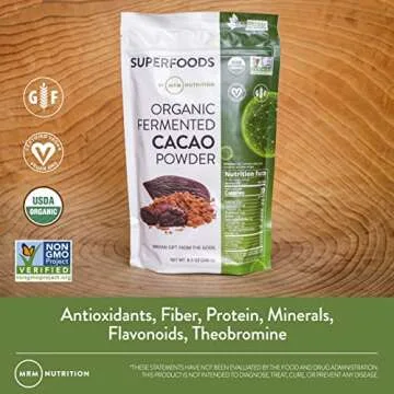 MRM Nutrition Organic Fermented Cacao Powder for Wellness