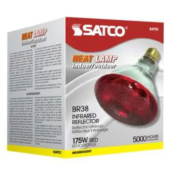 Satco S4751 PAR38 Medium Light Bulb for Efficient Heating