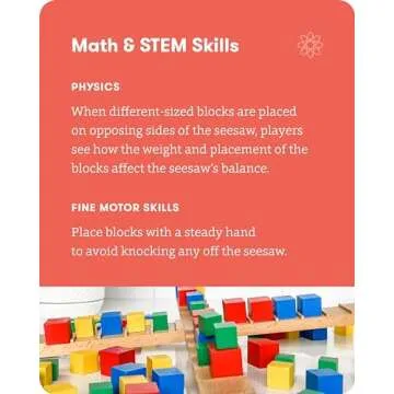 SimplyFun Kilter - The Educational Game of Levers & Motion - Irresistible Game & Hilarious Family Fun with an Introduction to Physics & Predicting Outcomes - Kids Game - 2 to 4 Players - Ages 8 & Up