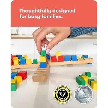 SimplyFun Kilter - The Educational Game of Levers & Motion - Irresistible Game & Hilarious Family Fun with an Introduction to Physics & Predicting Outcomes - Kids Game - 2 to 4 Players - Ages 8 & Up