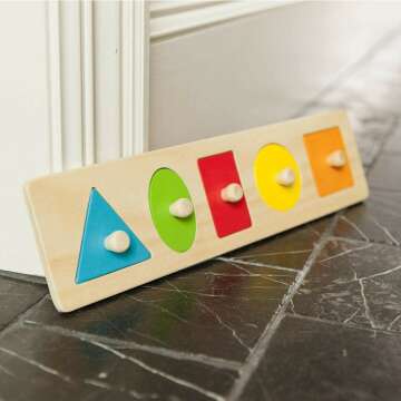 Fun Wooden Shape Learning Toy for Toddlers