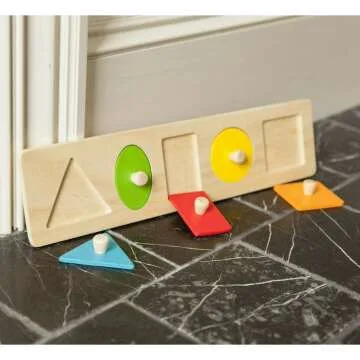 Fun Wooden Shape Learning Toy for Toddlers