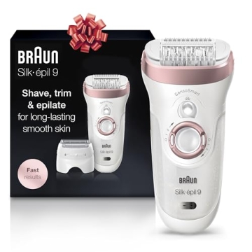 Braun Epilator Silk-épil 9 9-720: 3-in-1 Hair Removal Device for Women