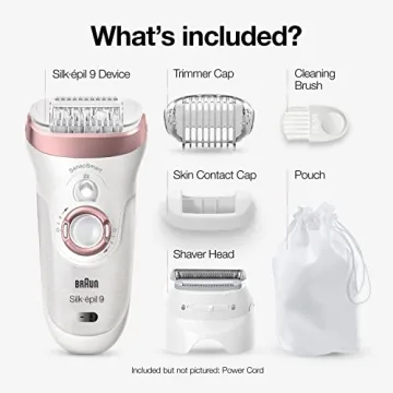 Braun Silk-épil 9: 3-in-1 Epilator for Women