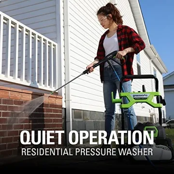 Greenworks 2000 PSI Electric Pressure Washer for Easy Cleaning