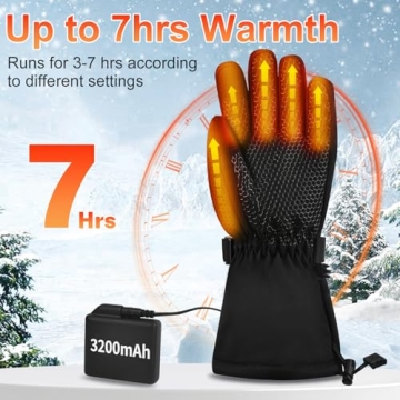 Netraty Heated Gloves for Winter Outdoor Activities